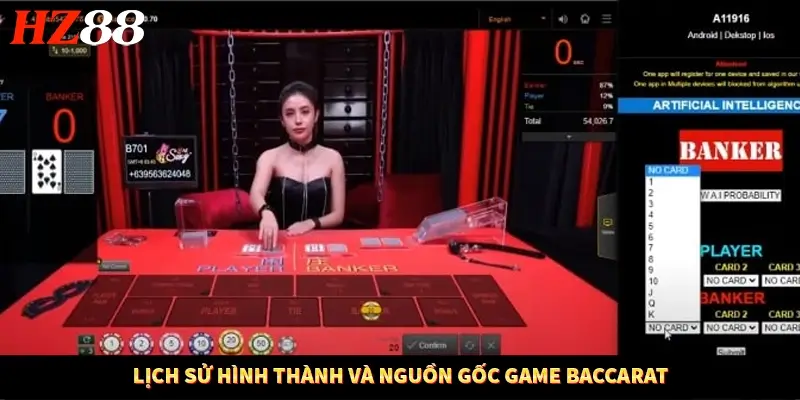 Lịch sử hình thành và nguồn gốc game Baccarat Lịch sử hình thành và nguồn gốc game Baccarat