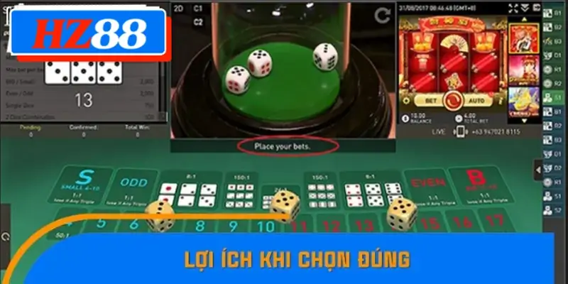 Lợi ích khi chọn đúng Lợi ích khi chọn đúng