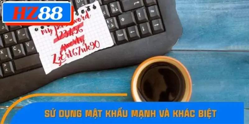Sử dụng mật khẩu mạnh Sử dụng mật khẩu mạnh